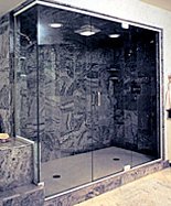 SAMPLE FRAMELESS SHOWER ENCLOSURE